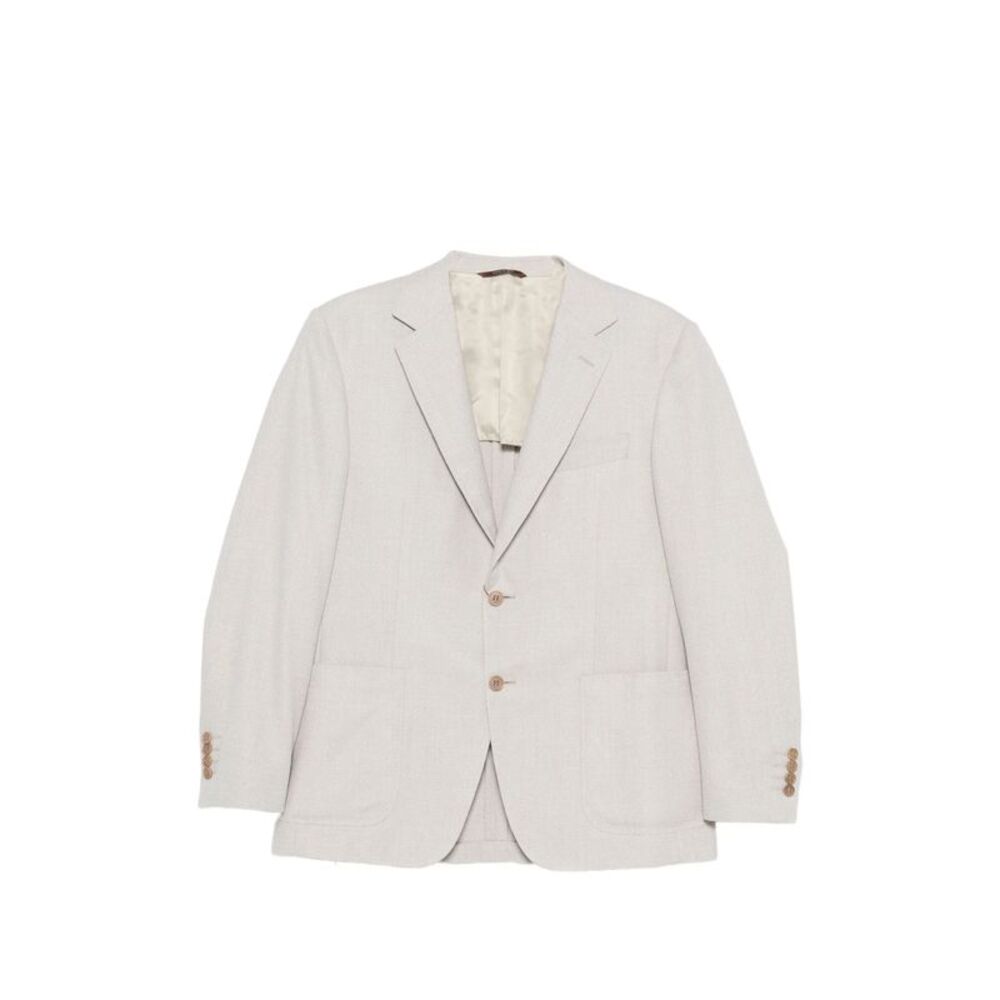 Canali Neutrals Jackets - Suit & Dinner Jackets Men